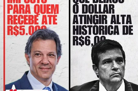 Fernando Haddad e Roberto Campos Neto