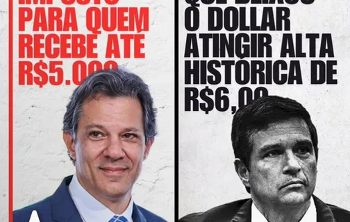 Fernando Haddad e Roberto Campos Neto