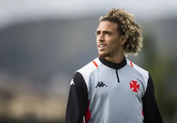 Figueiredo em treino do Vasco