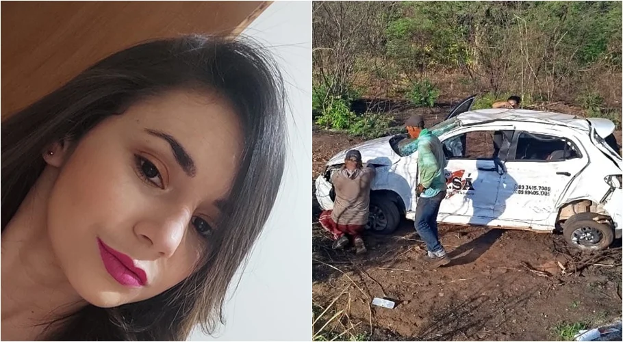 Funcionária do Grupo R.Sá morre em acidente de carro em Picos