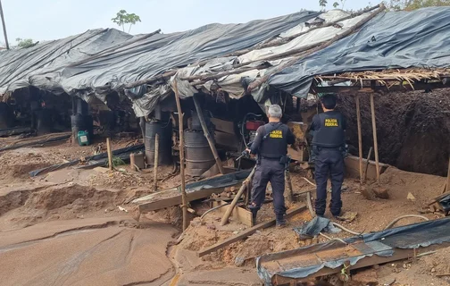 Garimpo ilegal em terra indígena