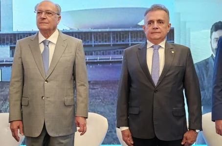 Geraldo Alckmin e Flávio Nogueira