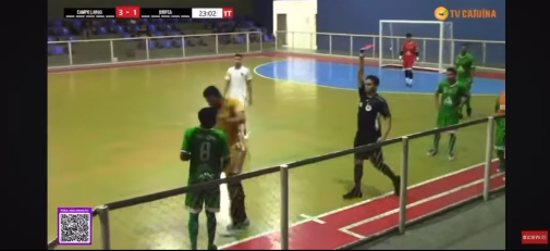 Goleiro do Zeus agride jogador do Campo Largo no Piauiense de Futsal