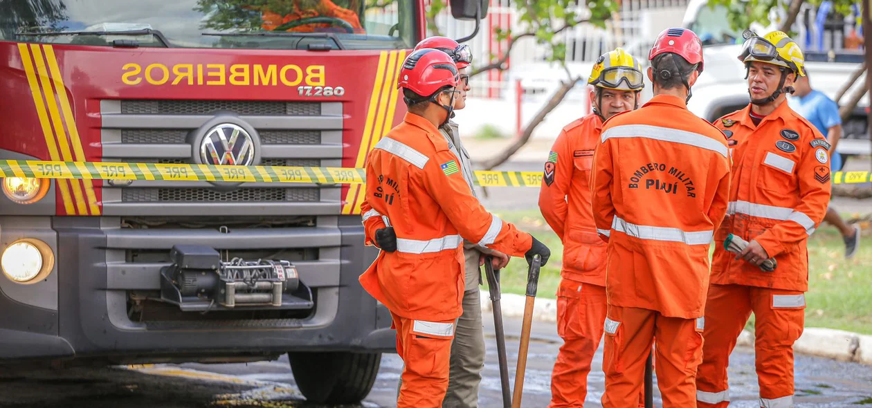 Guarnição do CBM responsável pelo atendimento no local