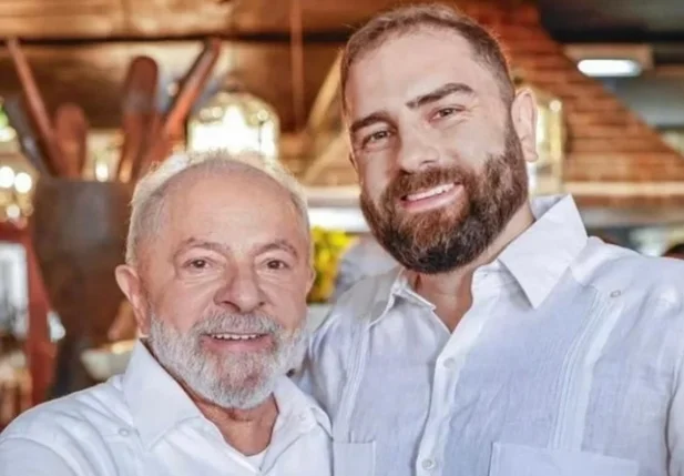 Lula e seu filho Luis