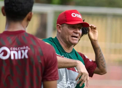 Marcinho Guerreio, técnico do Fluminense-PI