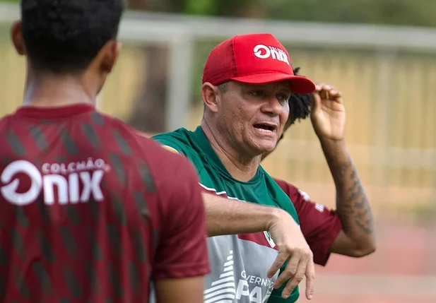 Marcinho Guerreio, técnico do Fluminense-PI