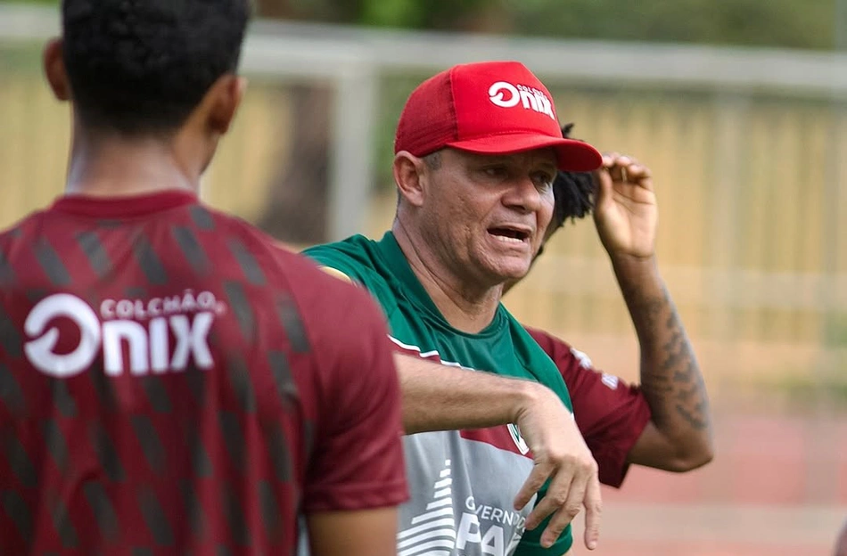 Marcinho Guerreio, técnico do Fluminense-PI