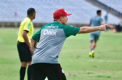 Técnico do Fluminense-PI prega cautela após vitória contra o Piauí