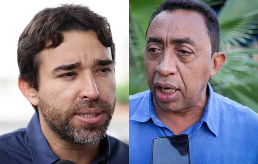 Marden Menezes, deputado estadual pelo PP, e Joel Rodrigues, presidente da sigla no Piauí