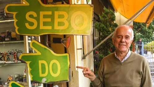 Messias Antônio Coelho, fundador do Sebo do Messias