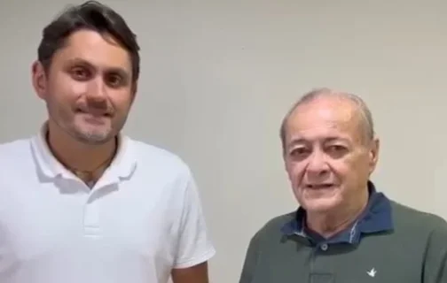 Ministro Juscelino Filho e Sílvio Mendes