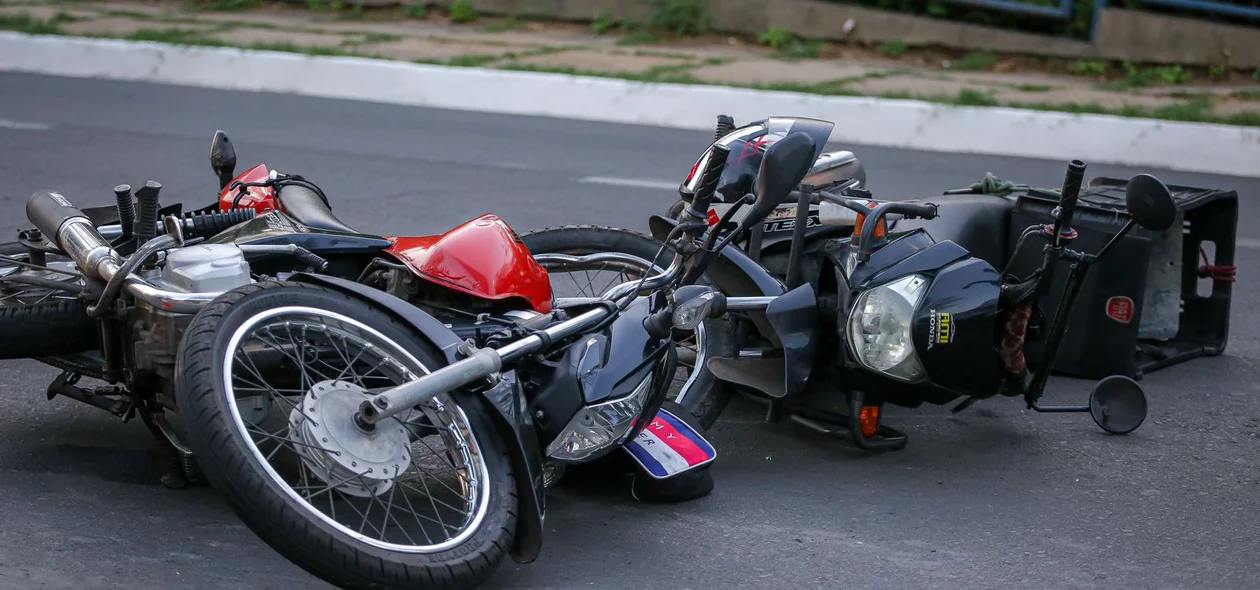 Motocicletas caídas