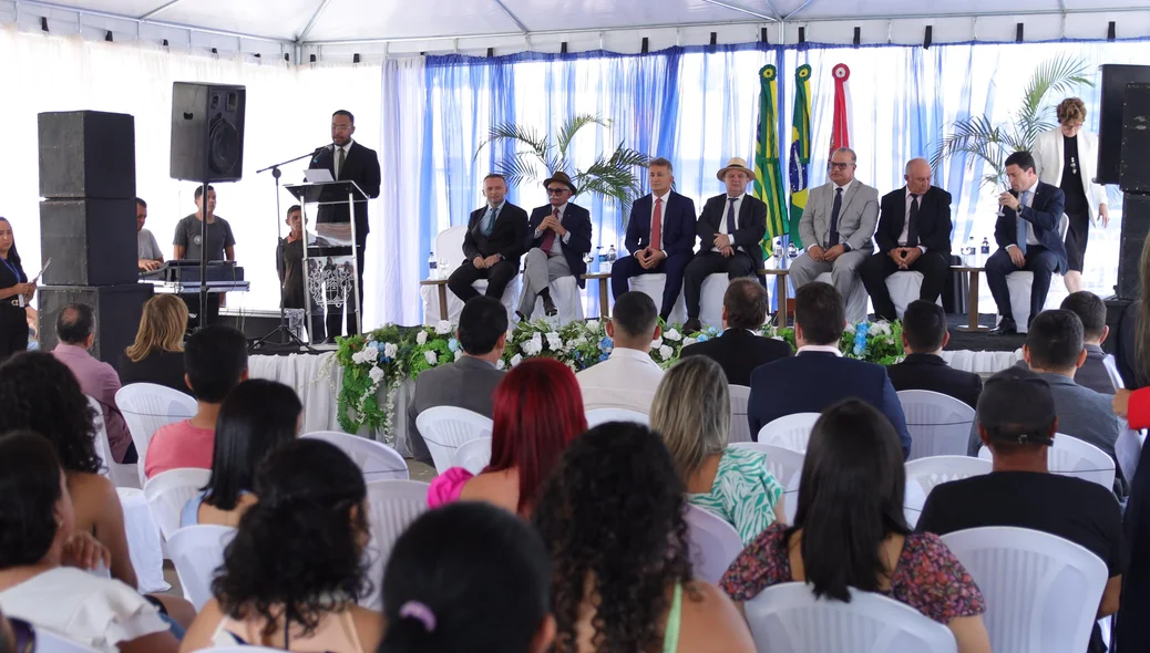 O evento contou com a presença do Presidente do TJ