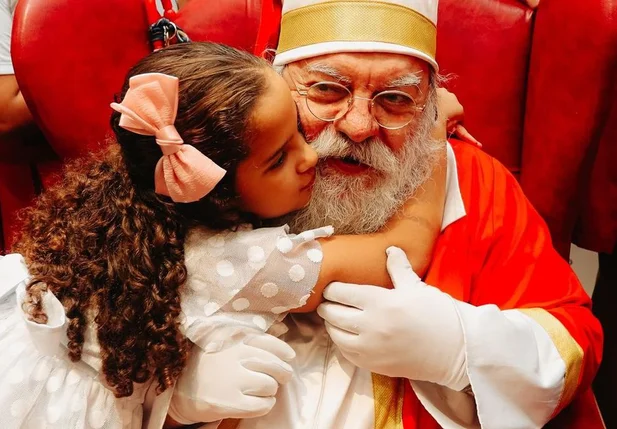 Papai Noel do Natal de Sonho e Luz