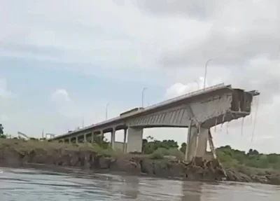 Ponte Juscelino Kubitschek de Oliveira, que liga os municípios de Estreito, no Maranhão, e Aguiarnópolis,