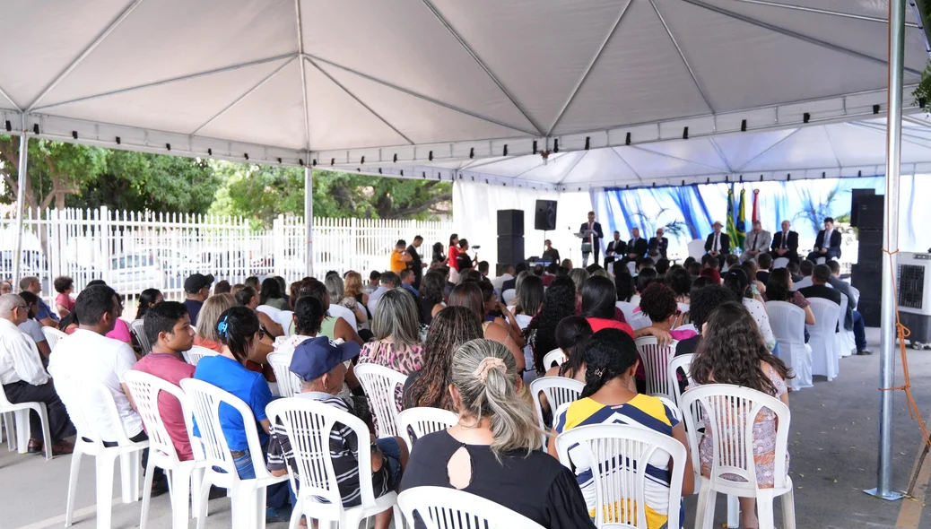 População  participou do evento