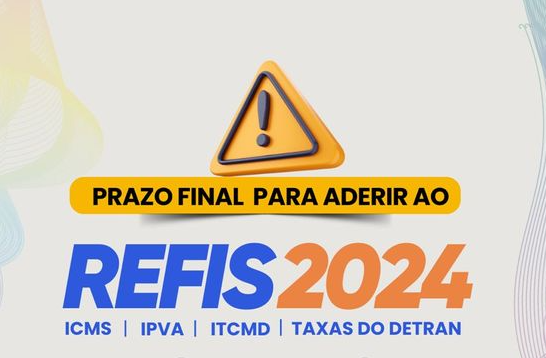 Prazo de adesão ao Refis 2024 encerra nesta segunda