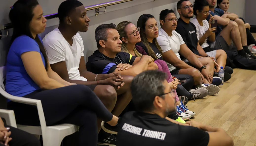 Professores da academia Demóstenes Ribeiro