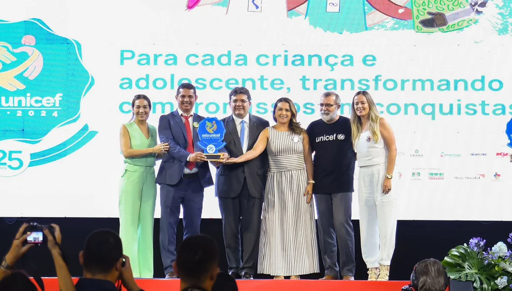 ra de Lagoa de São Francisco recebe o Selo UNICEF