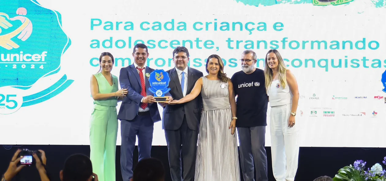 ra de Lagoa de São Francisco recebe o Selo UNICEF