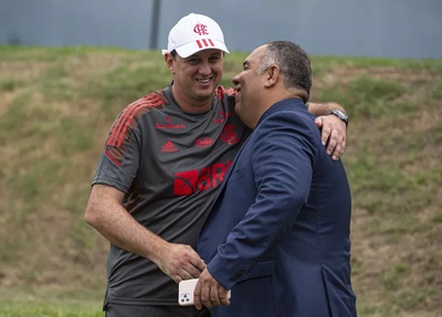 Rogério Ceni e Marcos Braz