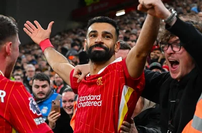 Salah atinge marca histórica e bate recorde na Premier League