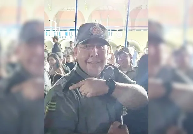 Sargento da Polícia Militar do Piauí, identificado como Manoel José Rosa Júnior