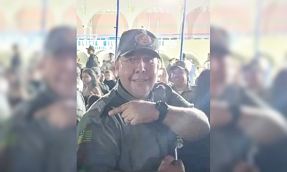 Sargento da Polícia Militar do Piauí, identificado como Manoel José Rosa Júnior