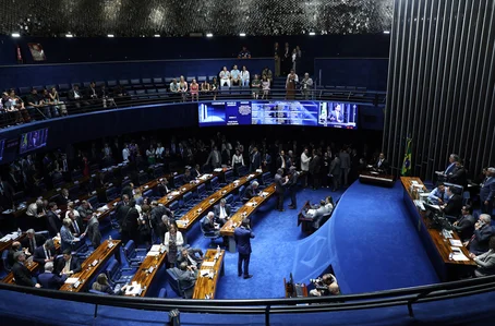 Sessão no Plenário do Senado Federal