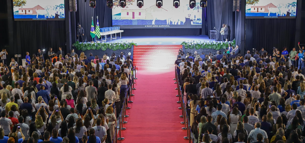 Solenidade de premiação dos municípios piauienses