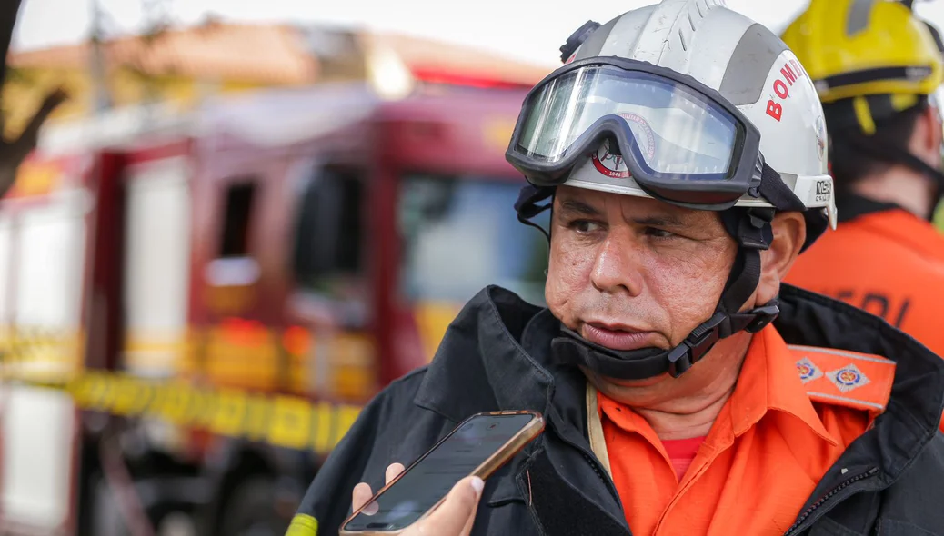 Tenente Marreiro, do Corpo de Bombeiros