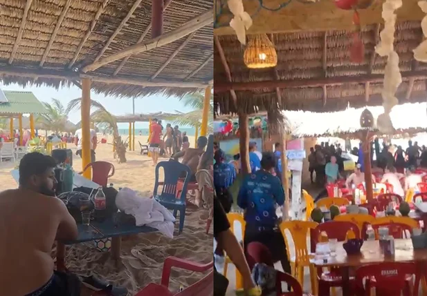 Troca de tiros provoca tumulto em praia de Luís Correia