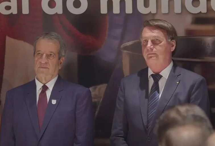 Valdemar Costa Neto e Bolsonaro