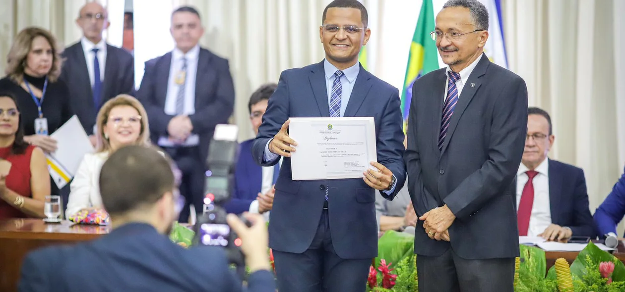 Vereador Ismael Silva é diplomado pela Justiça Eleitoral do Piauí