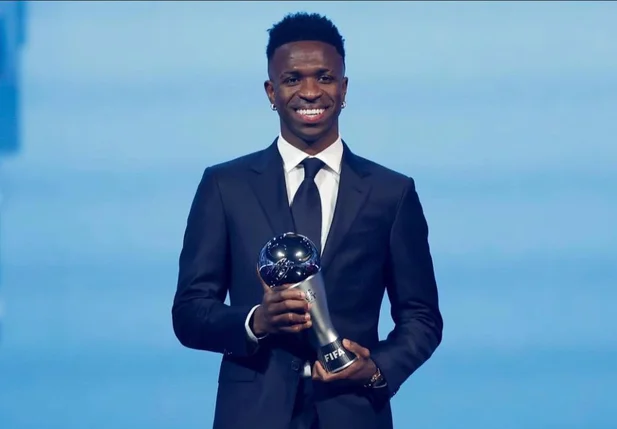 Vinicius Júnior é eleito o melhor do mundo pela FIFA, o Brasil não via um jogador seu vencer desde 2007