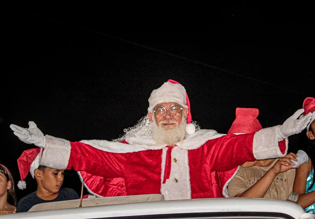 Valdeck Moraes é precursor do projeto Papai Noel Solidário