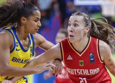 Brasil perdeu para a Alemanha e ficou fora das Olimpíadas no basquete feminino