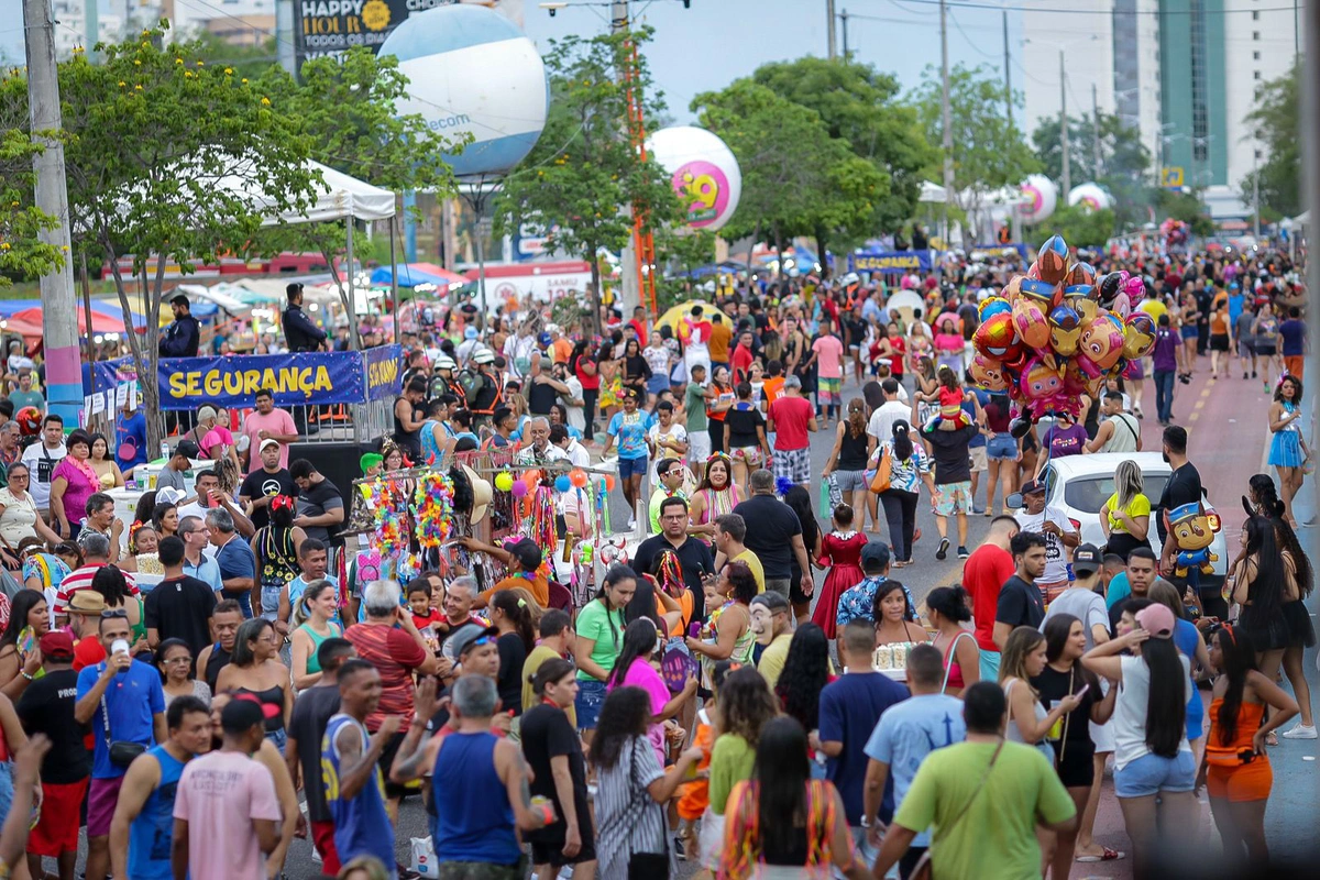 Pessoas presentes no Corso