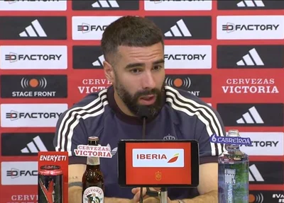 Carvajal durante entrevista