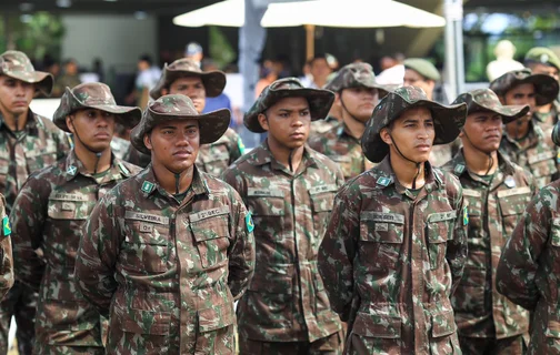 Homens do Exército Brasileiro