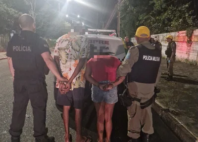 Casal é preso com 3kg de drogas durante blitzen na zona leste de Teresina