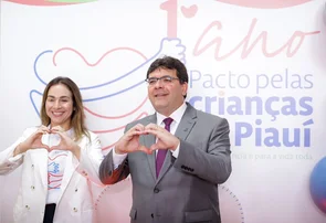 Governador Rafael Fonteles celebra o primeiro ano do Pacto Pelas Crianças