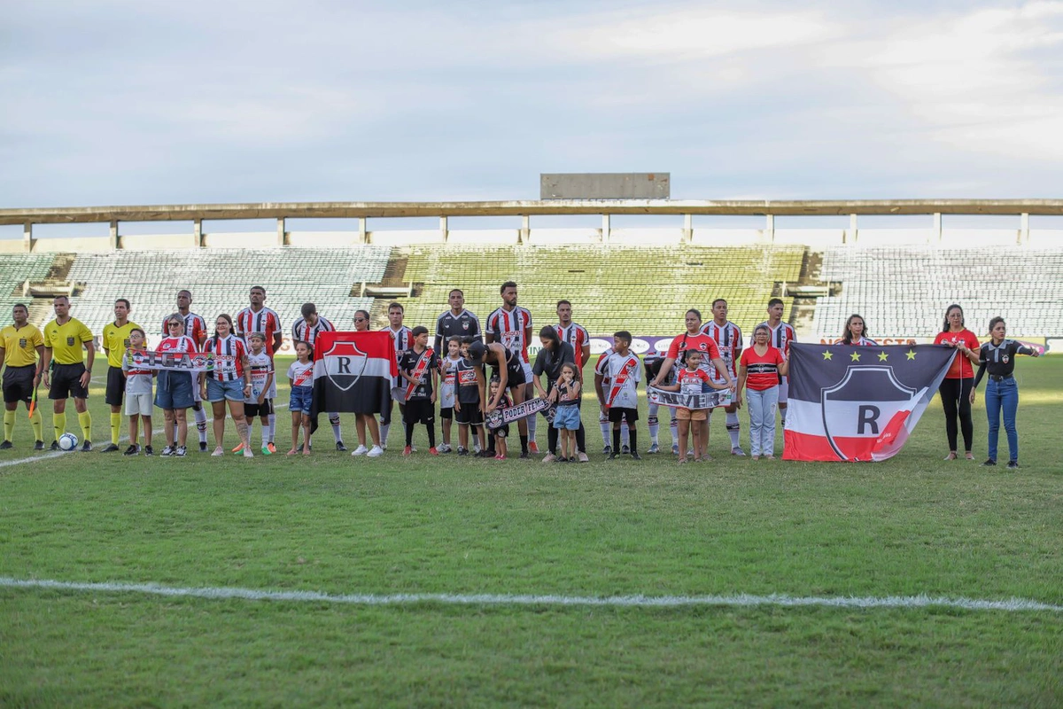 River em duelo contra o Altos pela Série D 2024