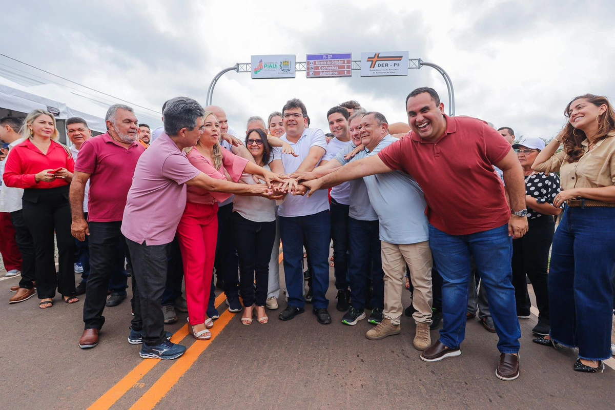 Estrada que leva ao Mirante do Gritador, em Pedro II é inaugurada