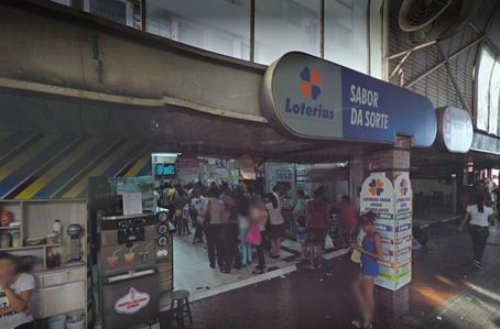 Loteria Sabor da Sorte, localizada na Rua Climatizada