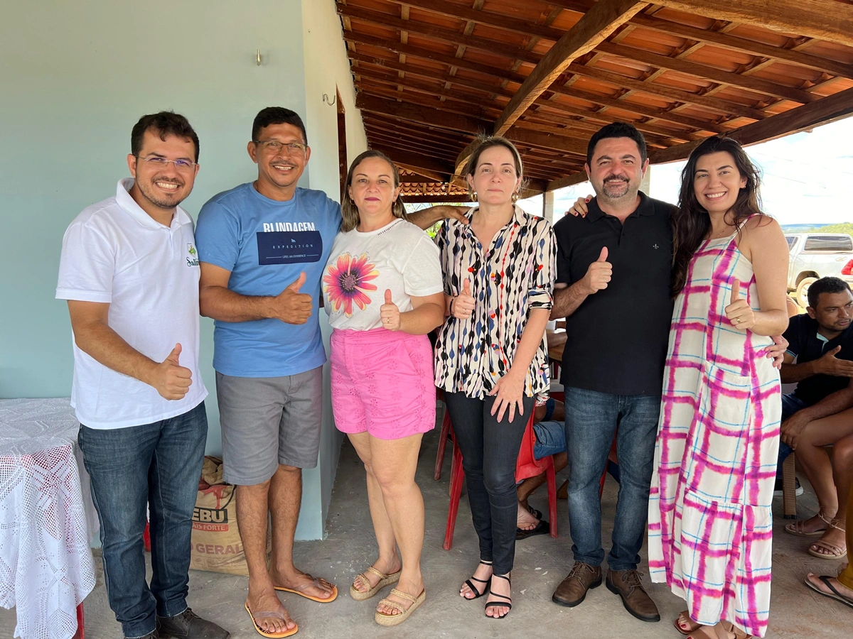Pré-candidata à prefeitura de Santa Cruz do Piauí recebe apoio de vereador