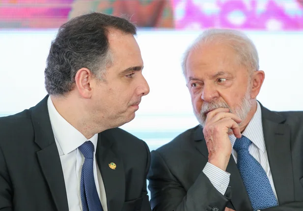 Rodrigo Pacheco e presidente Lula
