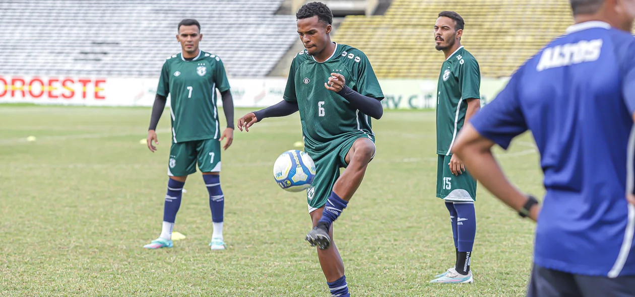 Treino com bola