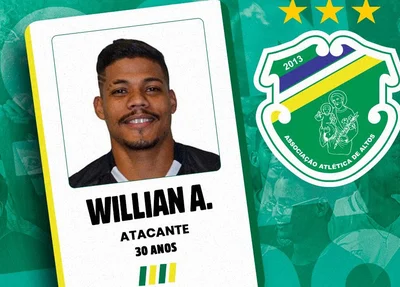 William Anicete, atacante do Altos